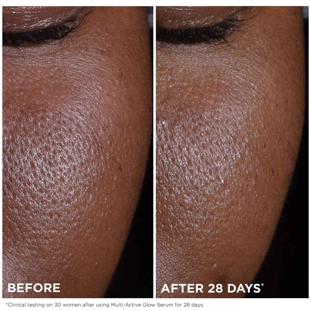 Multi-Active Glow Serum Vitamin C + AHA Smoothing, Radiance-Boosting Glow