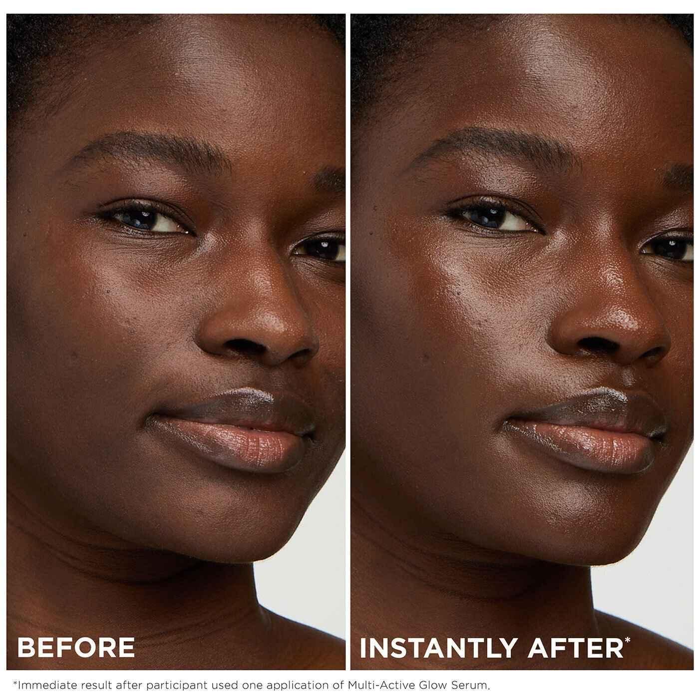 Multi-Active Glow Serum Vitamin C + AHA Smoothing, Radiance-Boosting Glow - Clarins - Face Serums - 1 Oz. - Wylde Grey