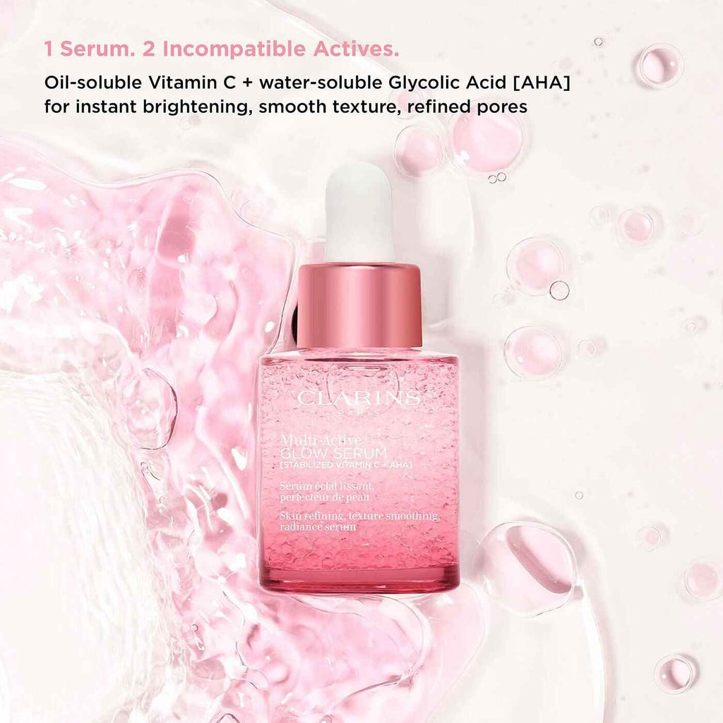 Multi-Active Glow Serum Vitamin C + AHA Smoothing, Radiance-Boosting Glow