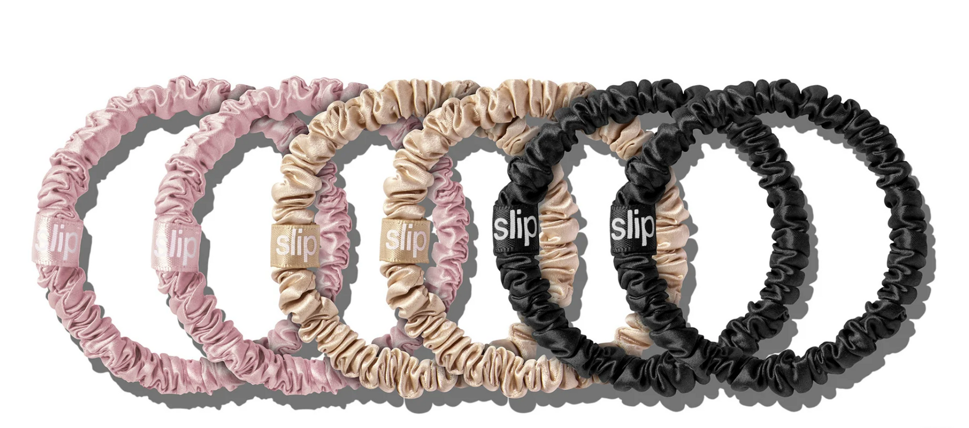 Multi Skinny Scrunchies - Wylde Grey