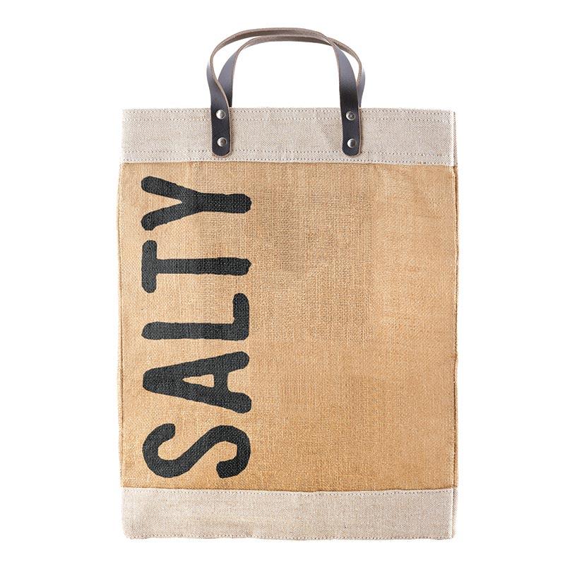 Natural Market Tote - Salty - Wylde Grey