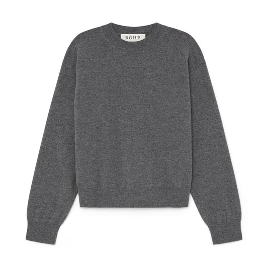 Open-Armhole Crewneck - Wylde Grey