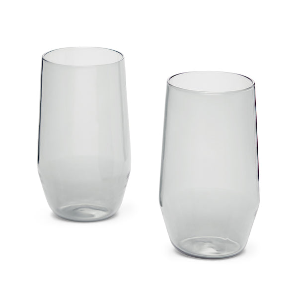 Velasca Vino Glasses, Set of 2 - Wylde Grey