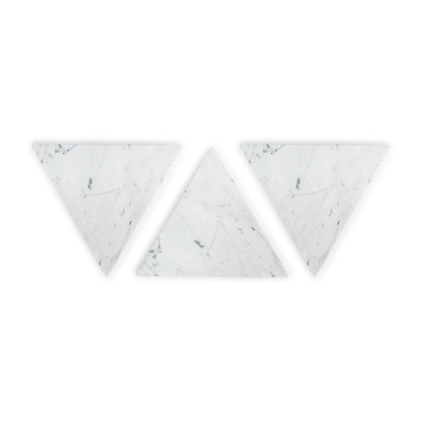 Triangle Marble Trivet - Wylde Grey