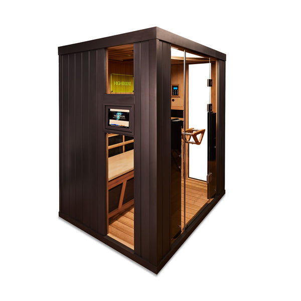 2-Person Full-Spectrum Infrared Sauna - Wylde Grey