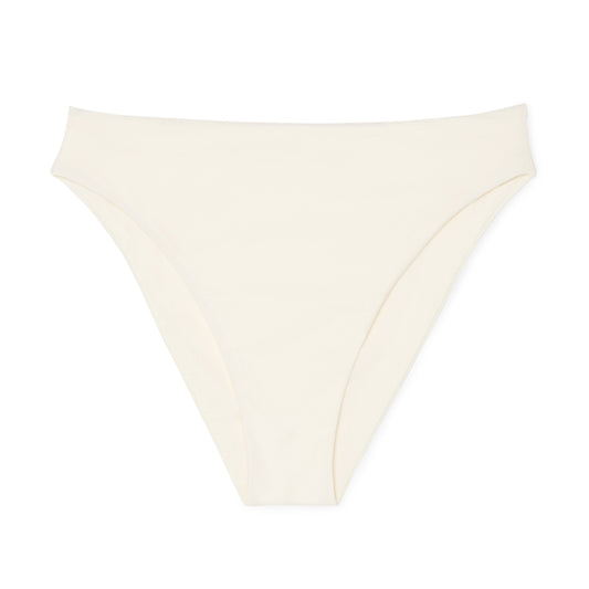 The Midi High-Cut Bikini Bottoms - Wylde Grey