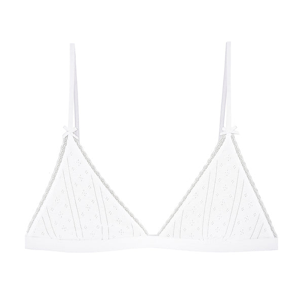 The Triangle Bralette - Wylde Grey