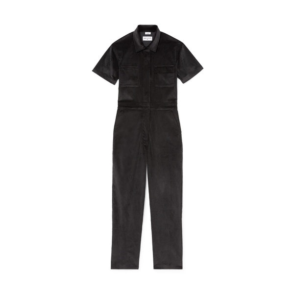 Worker Corduroy Jumpsuit - Wylde Grey