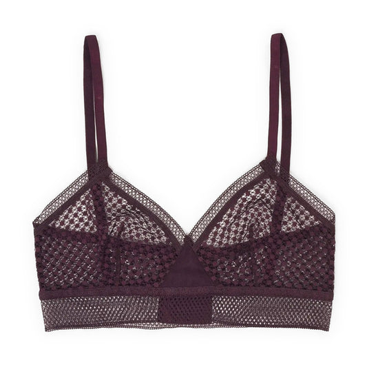 Bella Soft Cup Triangle Bra - Wylde Grey