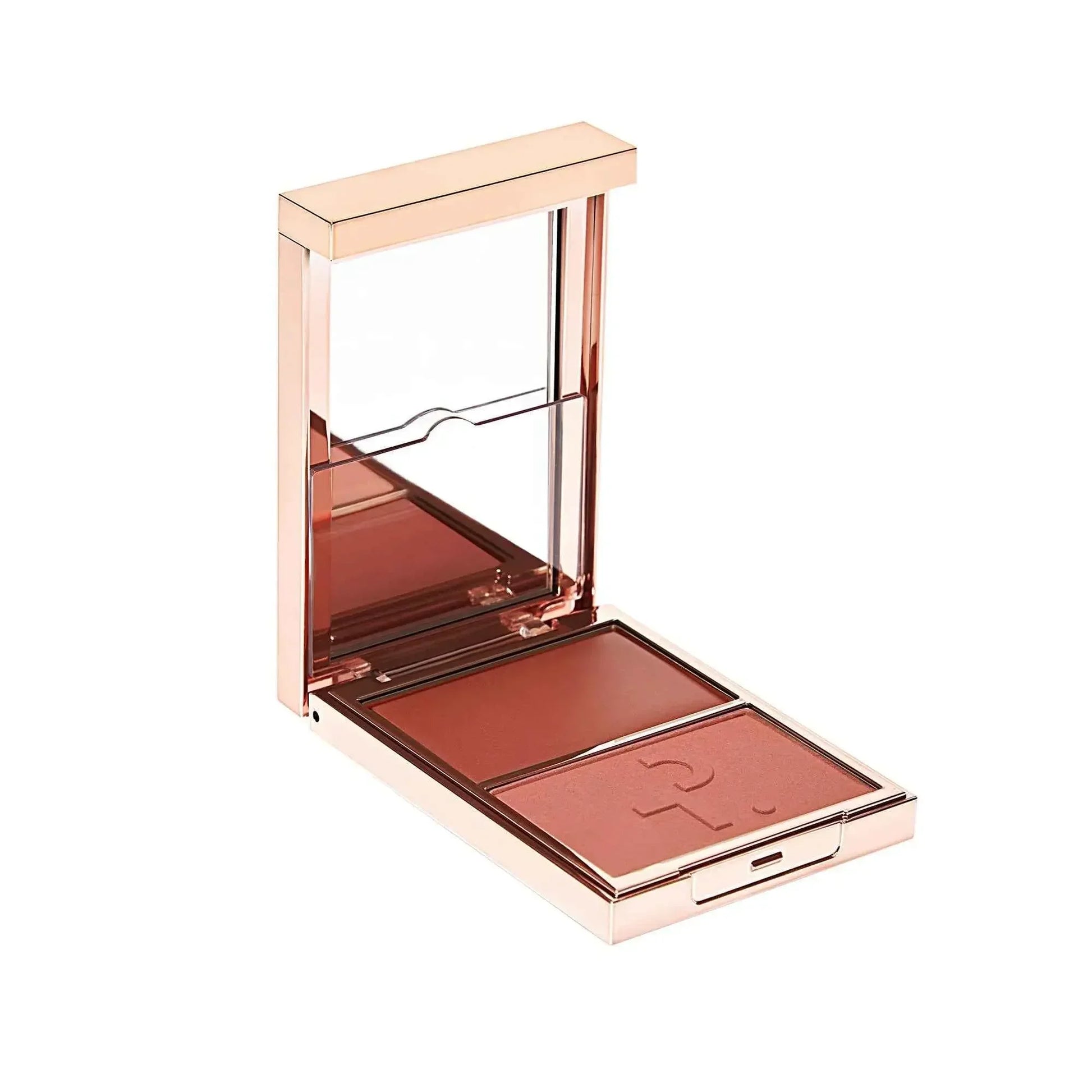Patrick Ta Major Headlines Double-Take Crème & Powder Blush Duo - Patrick Ta - Face Makeup - She's Blushing (Rosey Taupe) - Wylde Grey