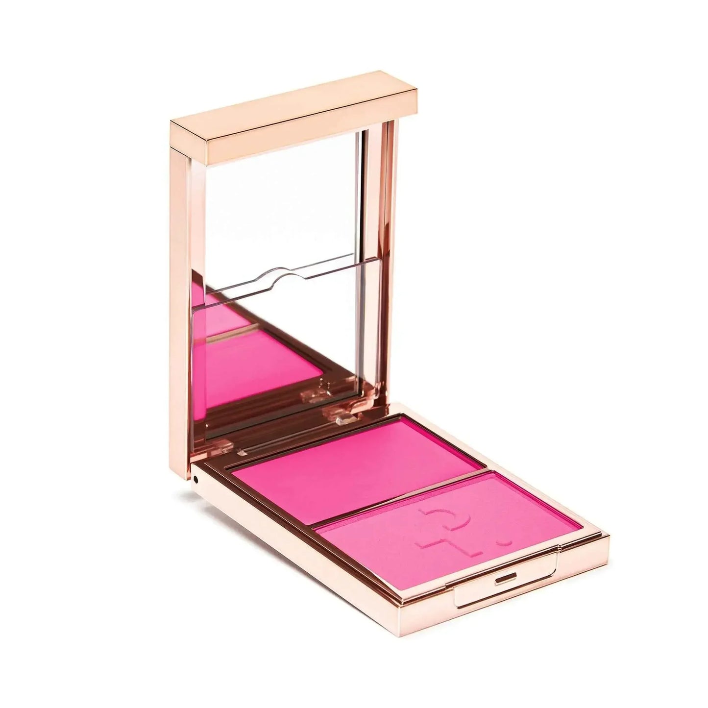 Patrick Ta Major Headlines Double-Take Crème & Powder Blush Duo - Patrick Ta - Face Makeup - She's Giving (Vibrant Blue Pink) - Wylde Grey