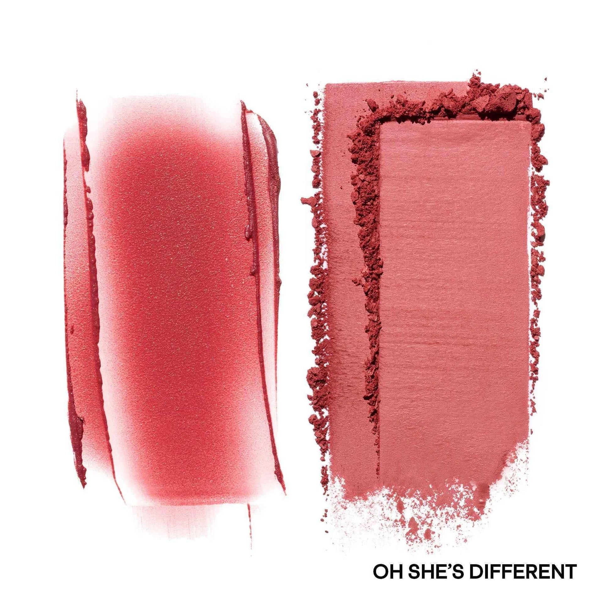 Patrick Ta Major Headlines Double-Take Crème & Powder Blush Duo - Patrick Ta - Face Makeup - She Left Me On Red (Warm Vivid Red) - Wylde Grey