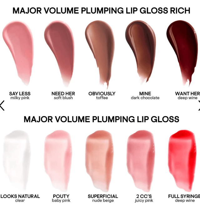 Patrick Ta Major Volume Plumping Lip Gloss - Wylde Grey