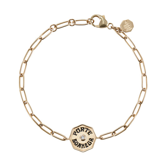 Petite Porte Bonheur Bracelet - Wylde Grey