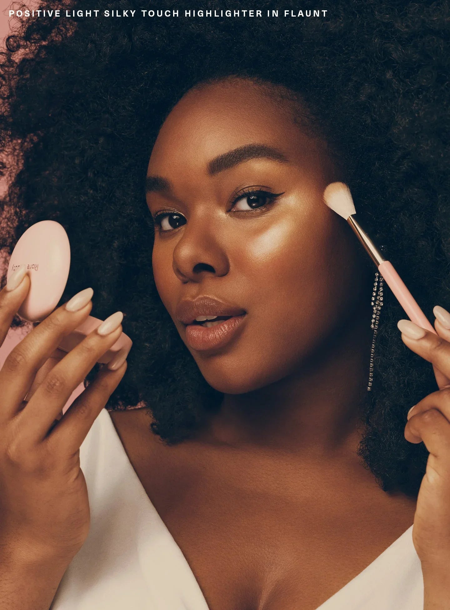 Rare Beauty Positive Light Silky Touch Highlighter - Rare Beauty - Highlighter - Enlighten - Wylde Grey