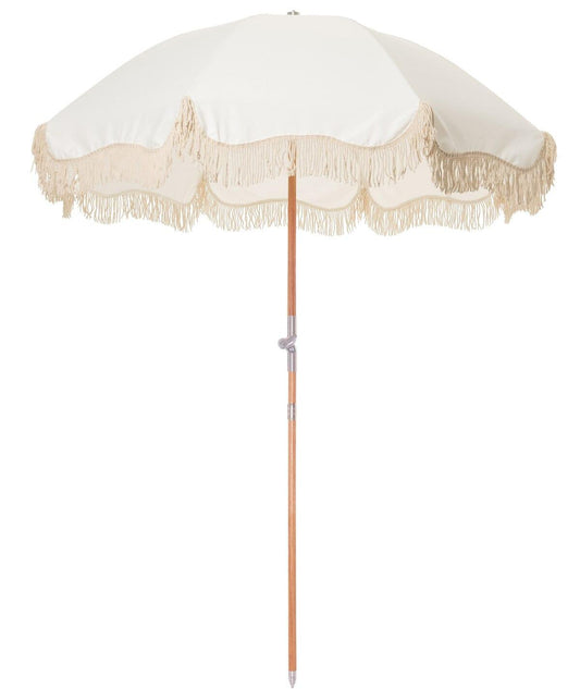 Premium Beach Umbrella Antique White - Wylde Grey