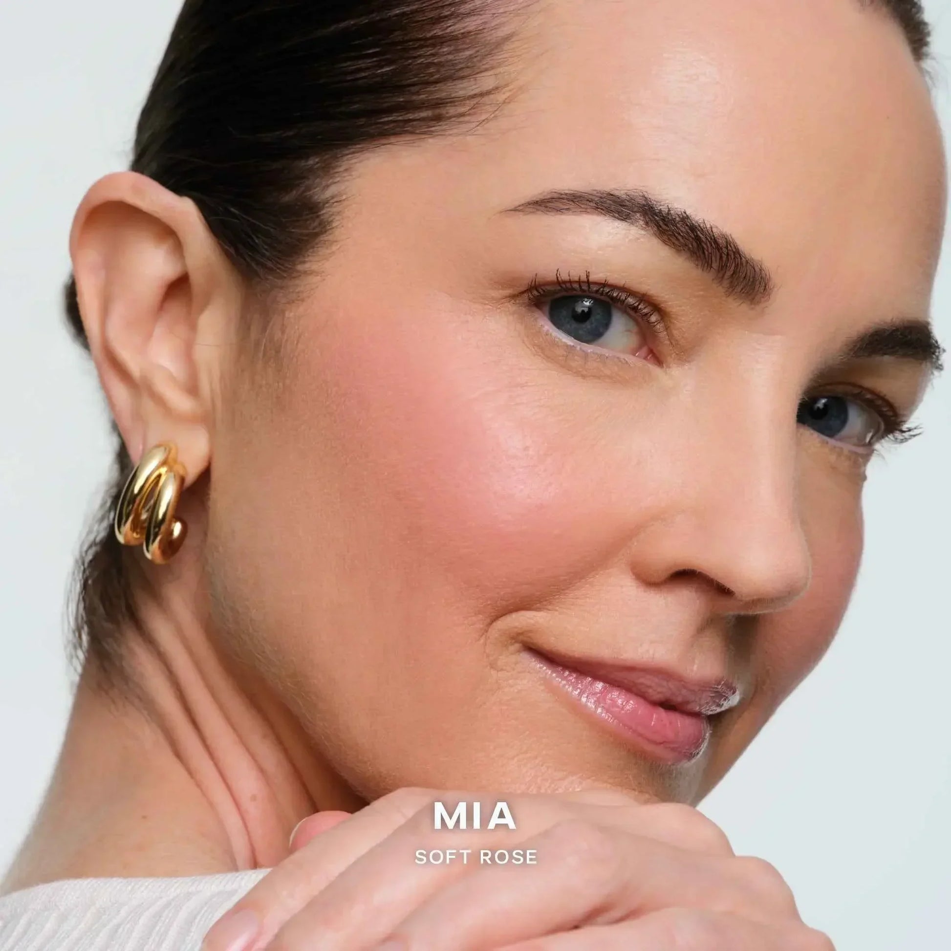 Saie SuperSuede Baked Powder Blush - Saie - Makeup - Amore - Wylde Grey