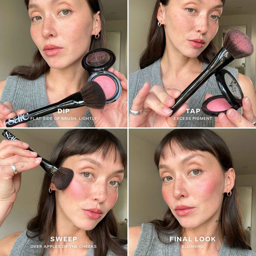 Saie SuperSuede™ Baked Powder Blush