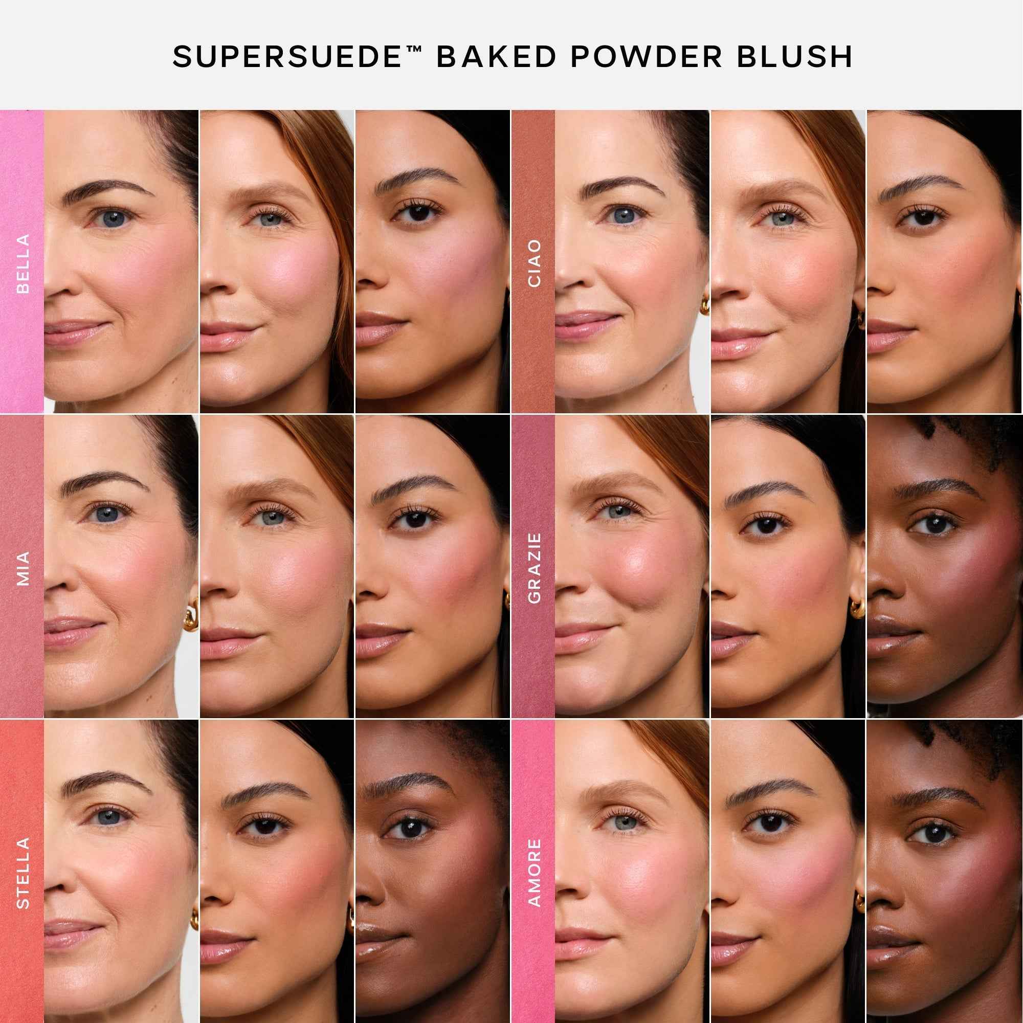 Saie SuperSuede™ Baked Powder Blush