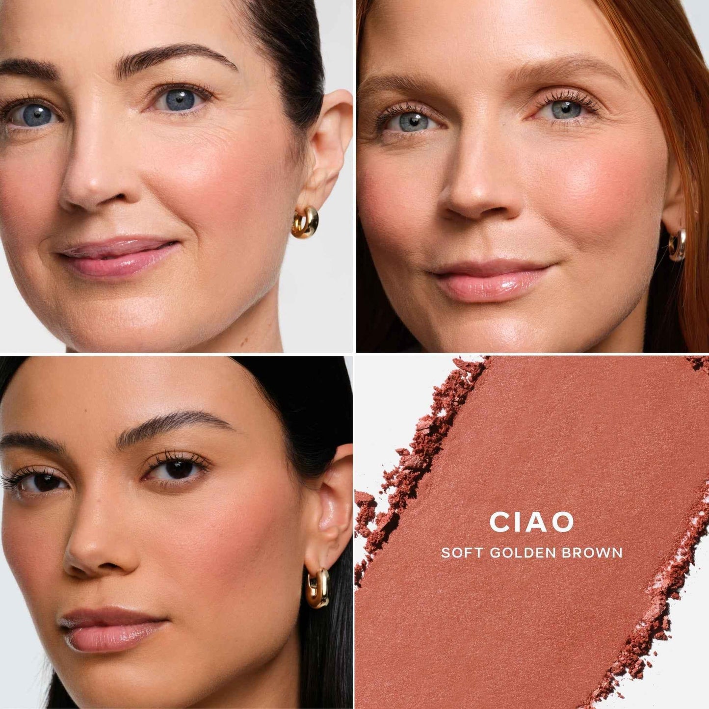 Saie SuperSuede Baked Powder Blush - Saie - Makeup - Amore - Wylde Grey