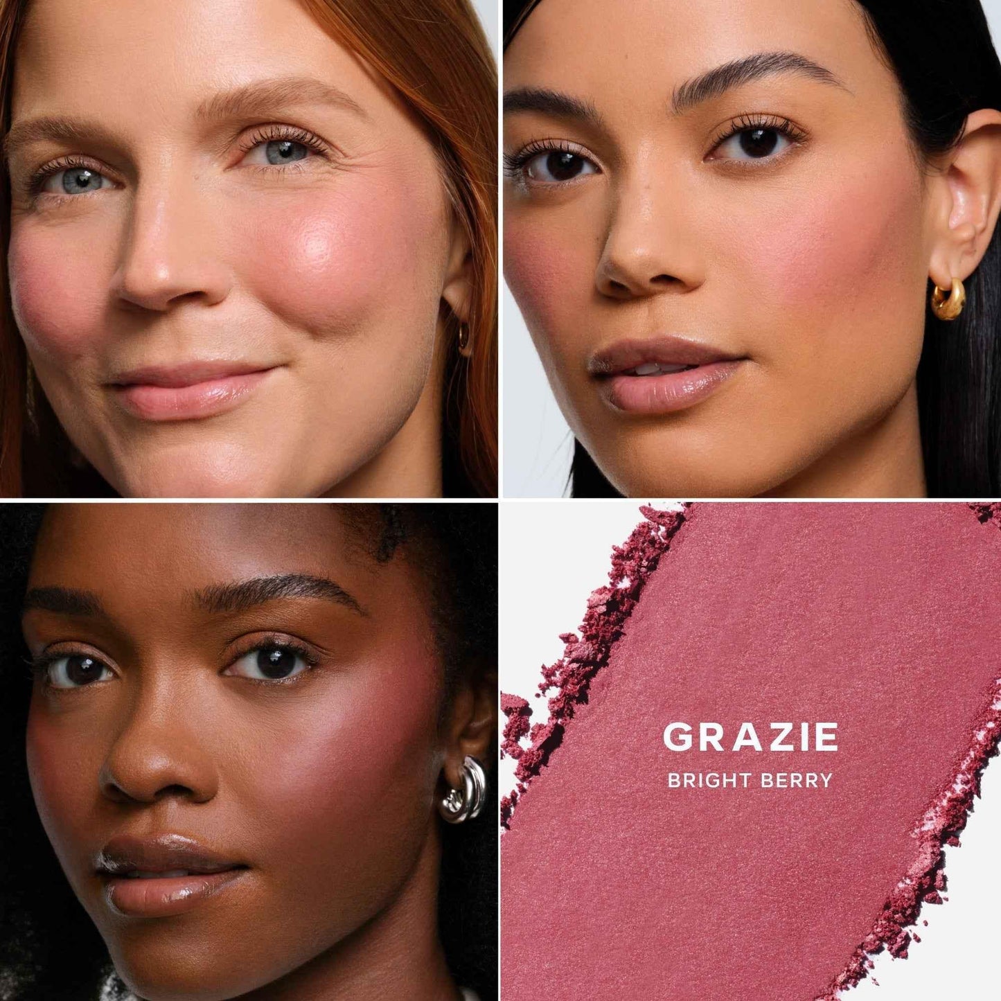 Saie SuperSuede Baked Powder Blush - Saie - Makeup - Amore - Wylde Grey