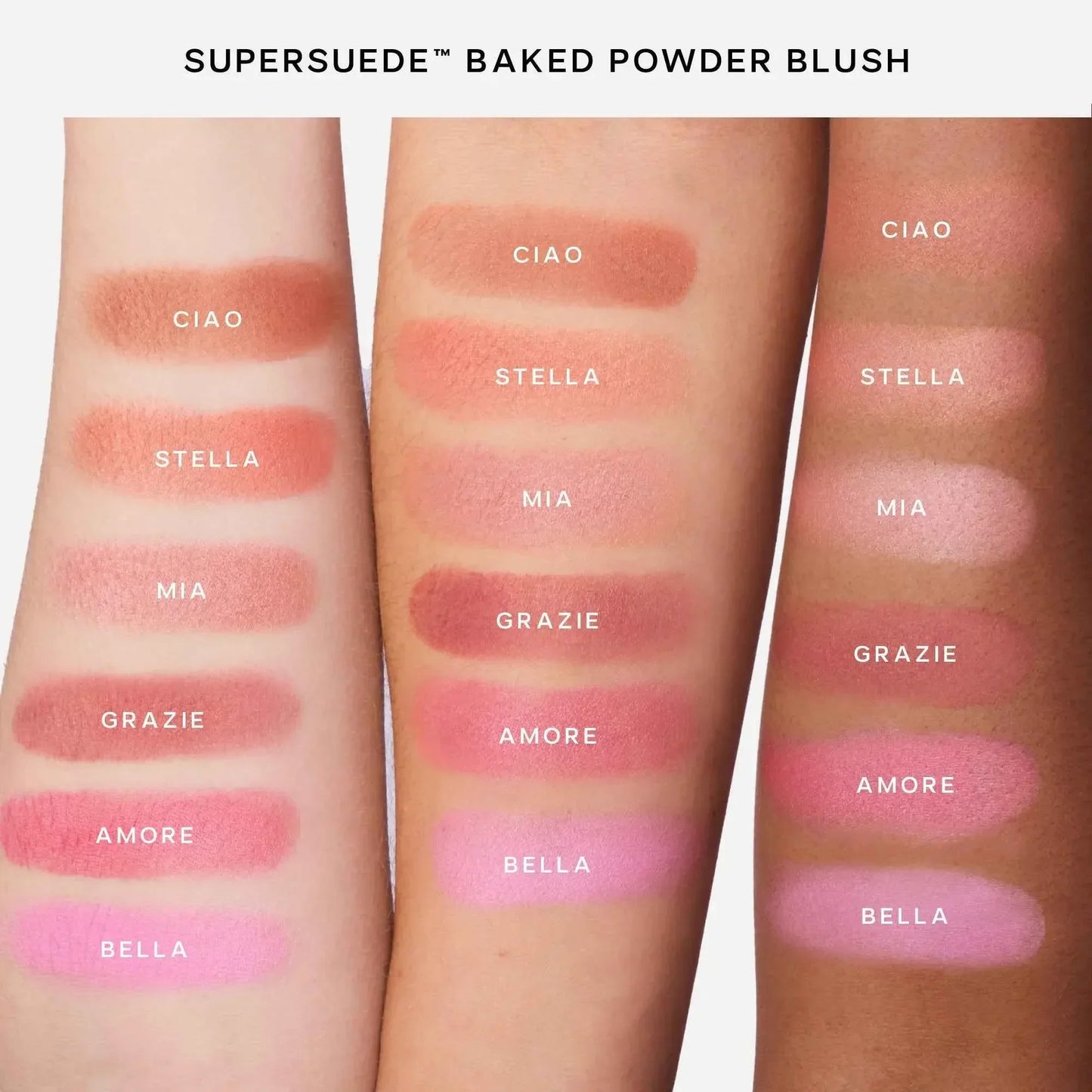 Saie SuperSuede Baked Powder Blush - Saie - Makeup - Amore - Wylde Grey