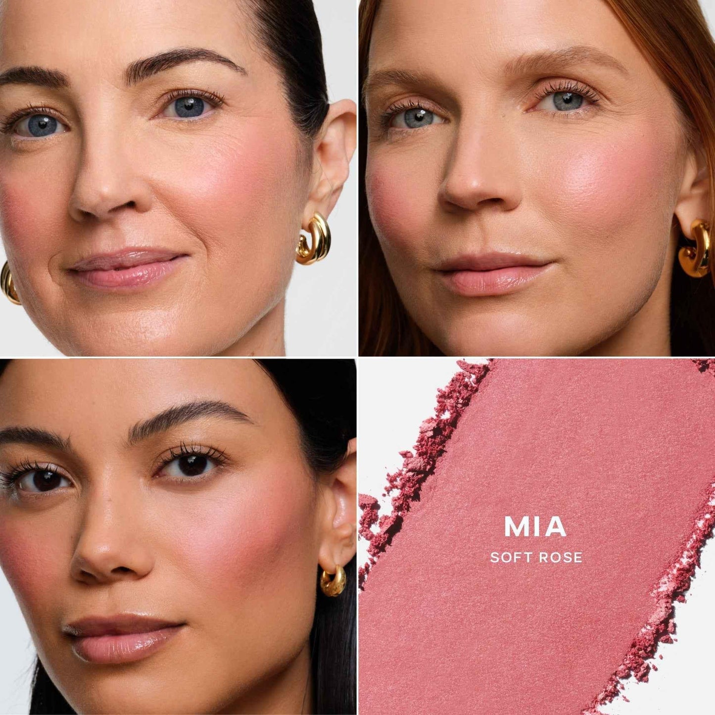 Saie SuperSuede Baked Powder Blush - Saie - Makeup - Amore - Wylde Grey