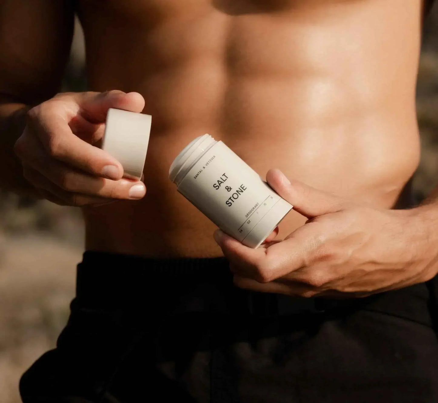 Salt and Stone Deodorant - SALT & STONE - Deodorants - Santal & Vetiver / 2.6 OZ / 75 G - Wylde Grey