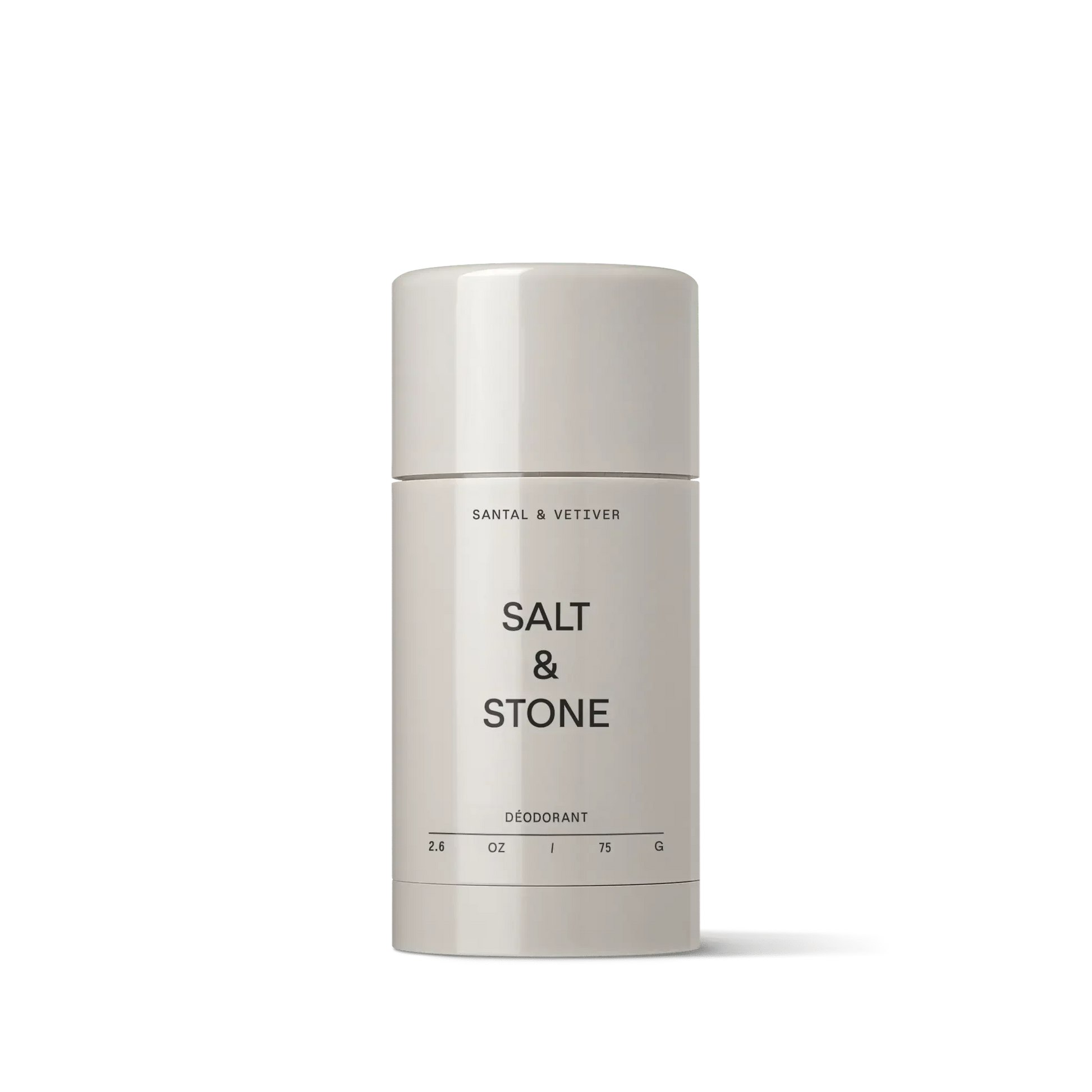 Salt and Stone Deodorant - SALT & STONE - Deodorants - Santal & Vetiver / 2.6 OZ / 75 G - Wylde Grey