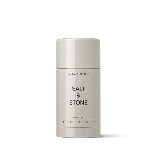 Salt and Stone Deodorant - SALT & STONE - Deodorants - Santal & Vetiver / 2.6 OZ / 75 G - Wylde Grey