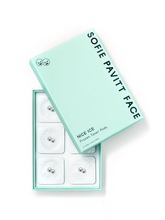 Sofie Pavitt Face Nice Ice Frozen Toner Pods - Wylde Grey