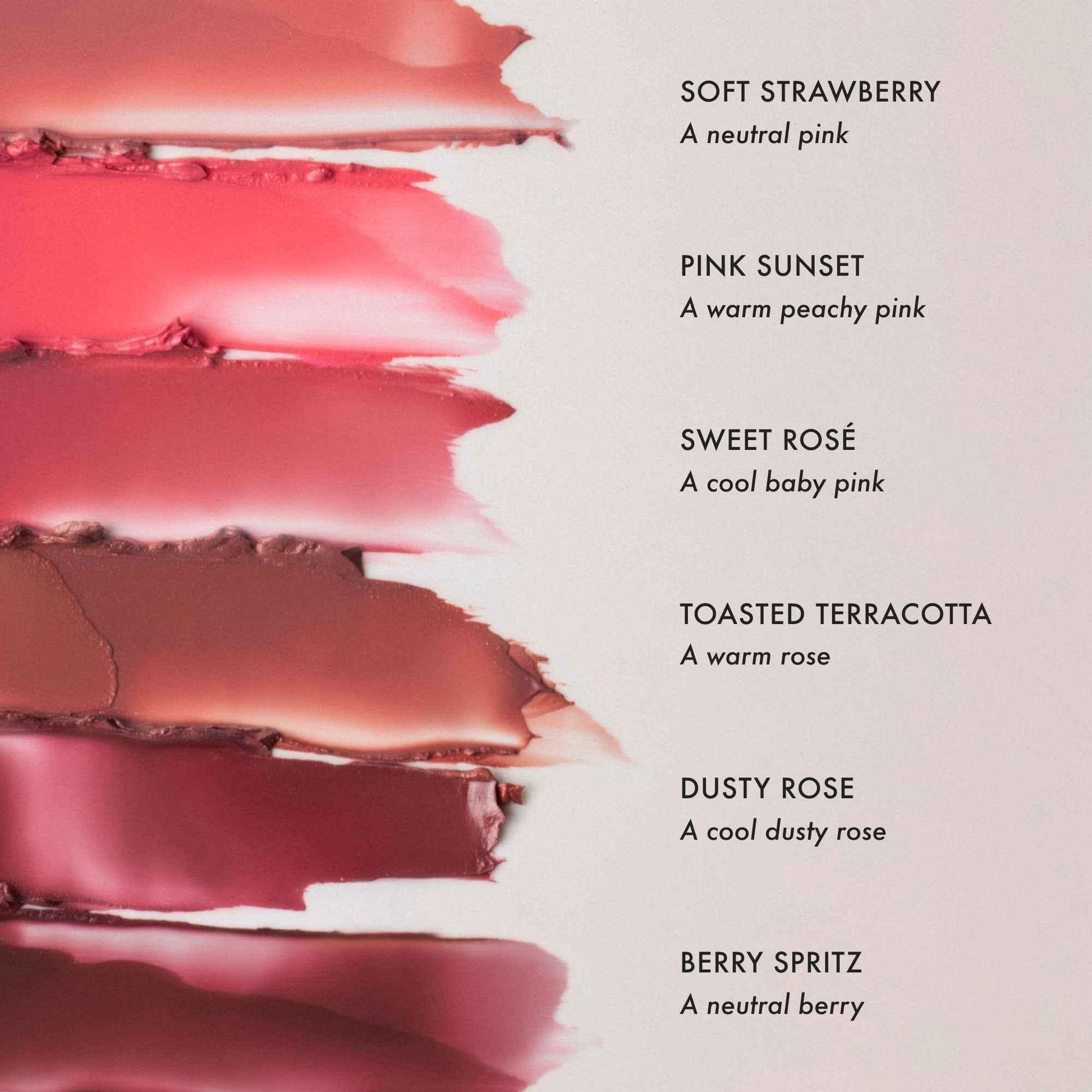 Summer Fridays Blush Butter Balm Hydrating Cream Blush with Peptides - Summer Fridays - Hybrid Makeup - Soft Strawberry - Wylde Grey