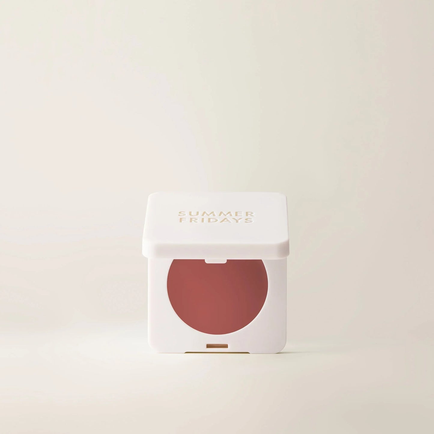 Summer Fridays Blush Butter Balm Hydrating Cream Blush with Peptides - Summer Fridays - Hybrid Makeup - Toasted Terracotta - Wylde Grey