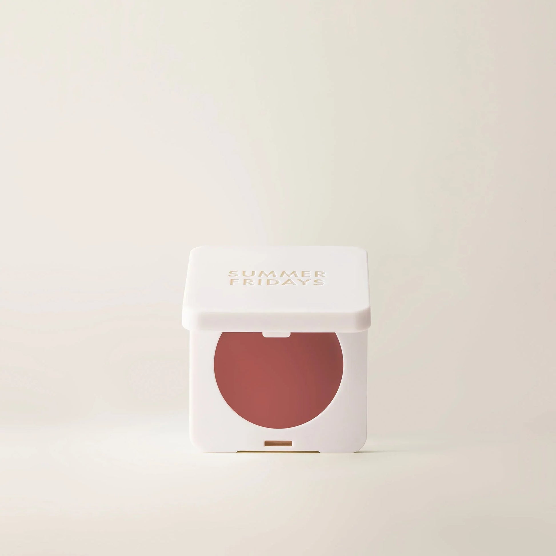 Summer Fridays Blush Butter Balm Hydrating Cream Blush with Peptides - Summer Fridays - Hybrid Makeup - Toasted Terracotta - Wylde Grey