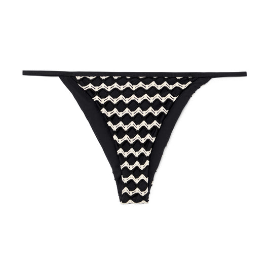 Sun Triangle Bikini Bottom - Wylde Grey