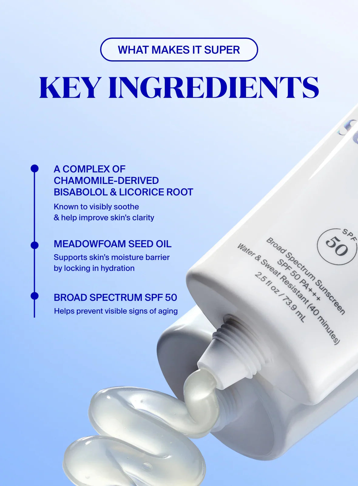 Supergoop Unseen Sunscreen SPF 50 - Supergoop! - Face - 2.5 fl. oz. - Wylde Grey