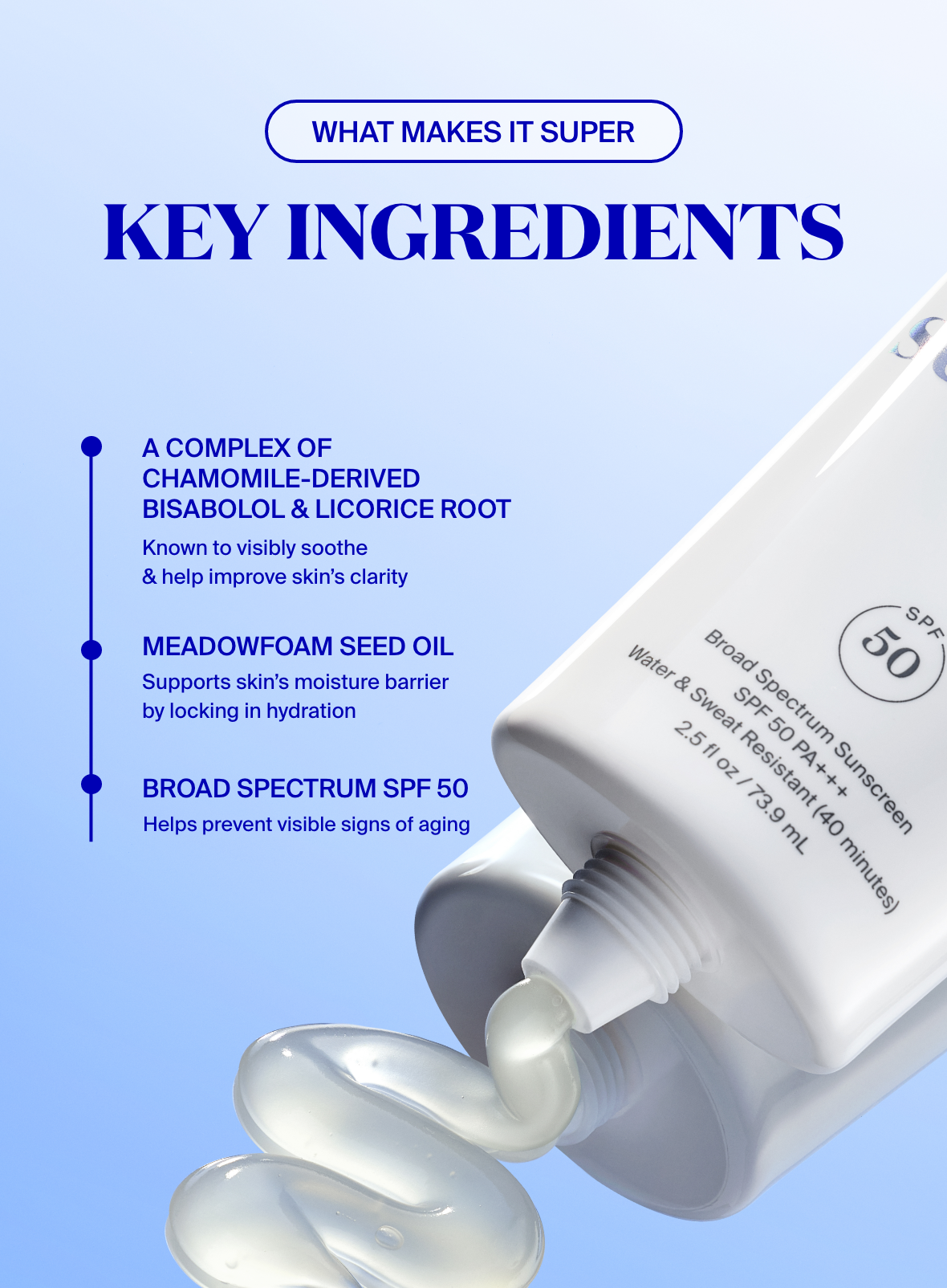 Supergoop Unseen Sunscreen SPF 50 - Supergoop! - Face - 2.5 fl. oz. - Wylde Grey