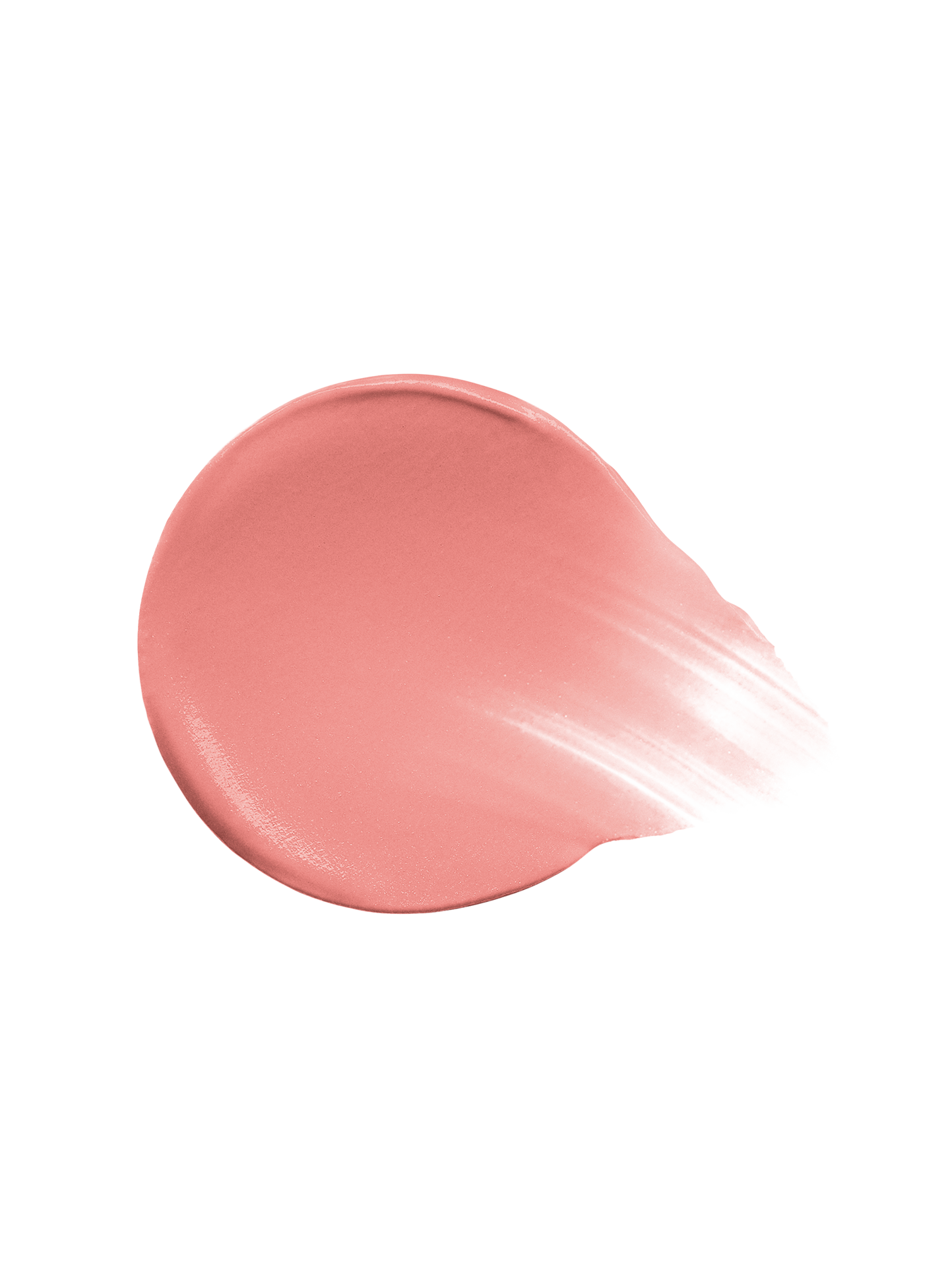 Bliss| A swatch of Rare Beauty's Soft Pinch Liquid Blush in the matte nude pink shade "Bliss."