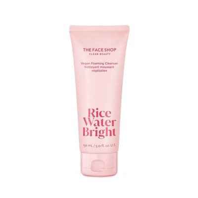 The Face Shop Rice Water Bright Vegan Foaming Cleanser - 5 fl oz
