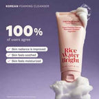 The Face Shop Rice Water Bright Vegan Foaming Cleanser - 5 fl oz
