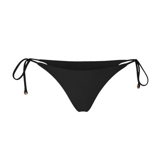 The String Tie Bikini Bottoms - Wylde Grey