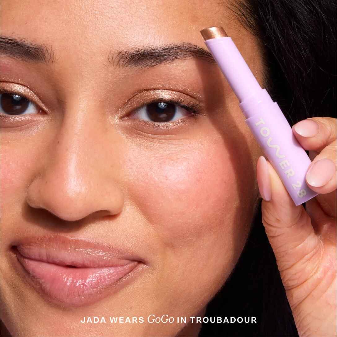 Tower 28 Beauty GoGo Cooling Shimmer Eyeshadow Stick