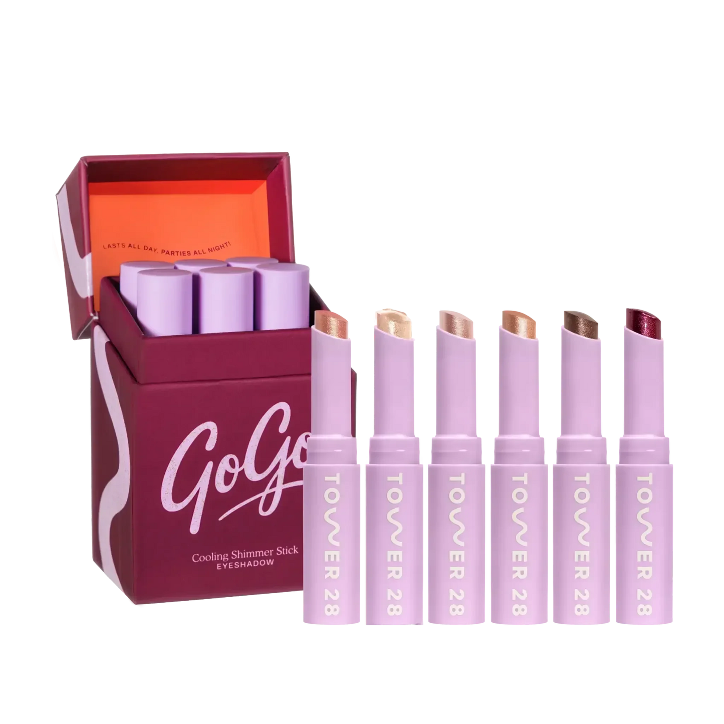 Tower 28 Beauty GoGo Cooling Shimmer Eyeshadow Stick - Tower 28 Beauty - Face Makeup - Roxy - Wylde Grey