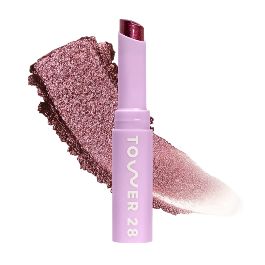 Tower 28 Beauty GoGo Cooling Shimmer Eyeshadow Stick - Tower 28 Beauty - Face Makeup - Roxy - Wylde Grey