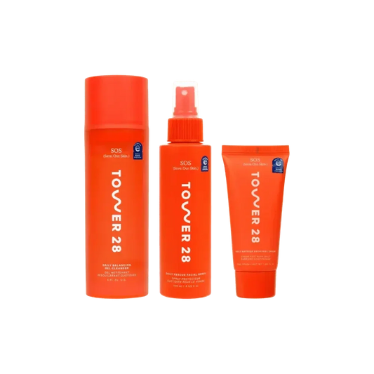 Tower 28 SOS 3-Step Skincare Set - Tower 28 Beauty - Skincare - Default Title - Wylde Grey