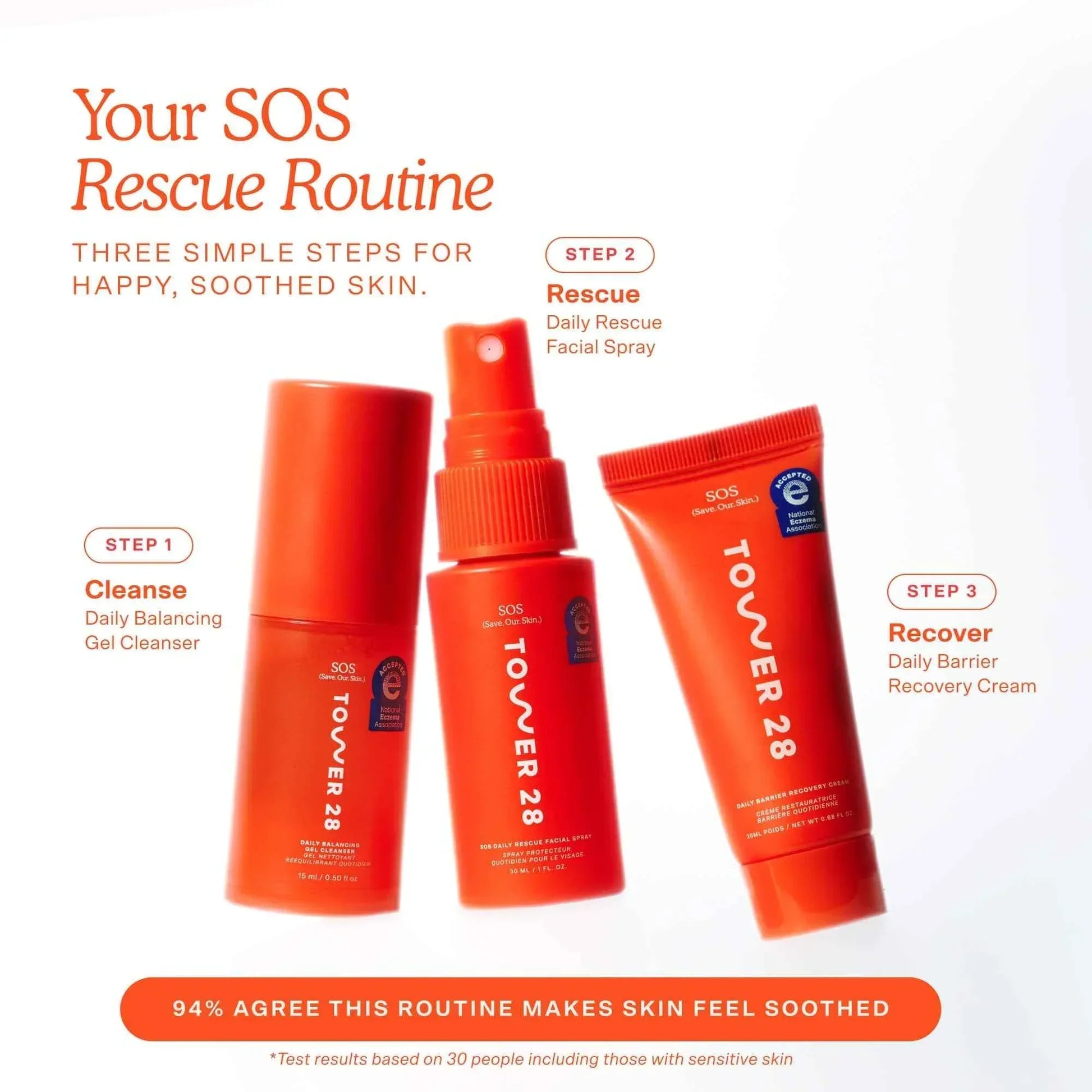 Tower 28 SOS 3-Step Skincare Set - Tower 28 Beauty - Skincare - Default Title - Wylde Grey