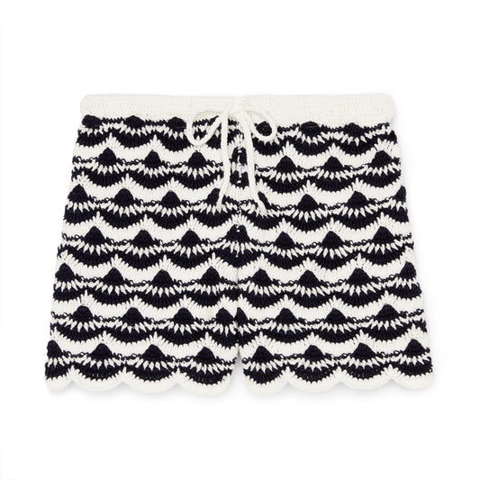 Woodstock Hali Crochet Shorts - Wylde Grey