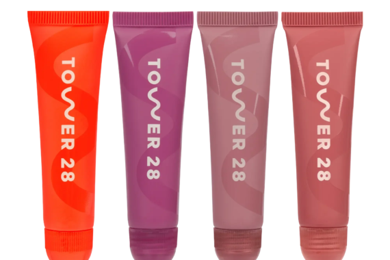 Lip Balm Set: LipSoftie Lip Treatment Collection Tower 28