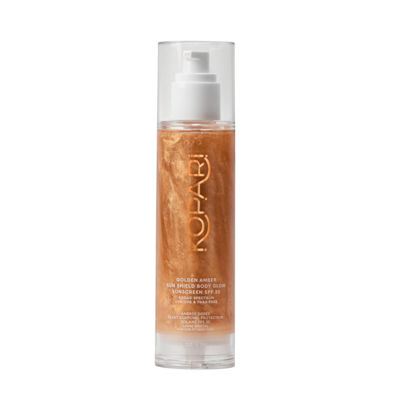 Kopari Golden Amber Sun Shield Body Glow Sunscreen SPF 30