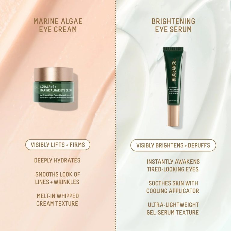 Biossance Squalane + 5% Niacinamide Brightening Eye Serum